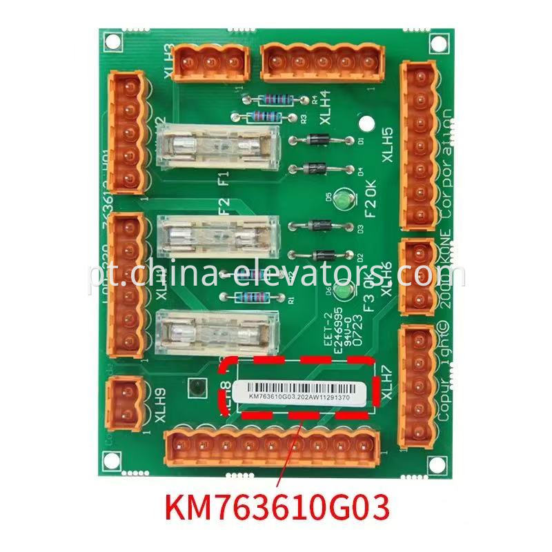 KM763610G03 PCB ASSY LOP-230 for KONE Elevators